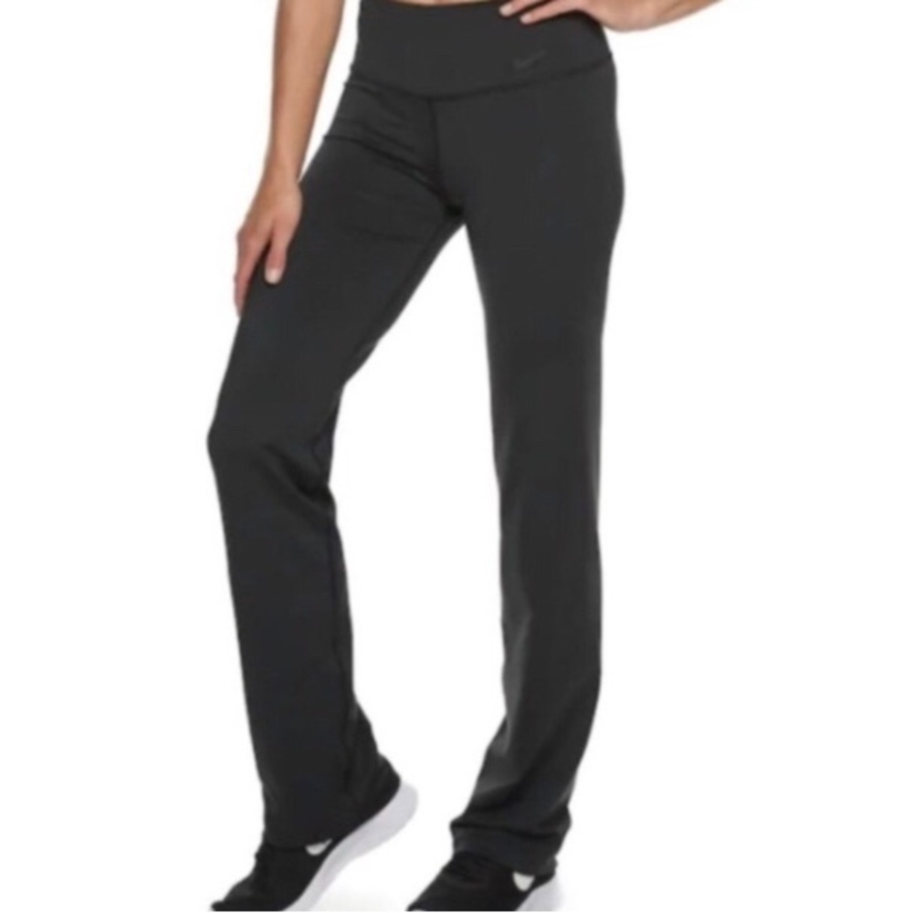 Nike Dry-Fit Black Athletic Active Sport Workout Yoga Pants XS